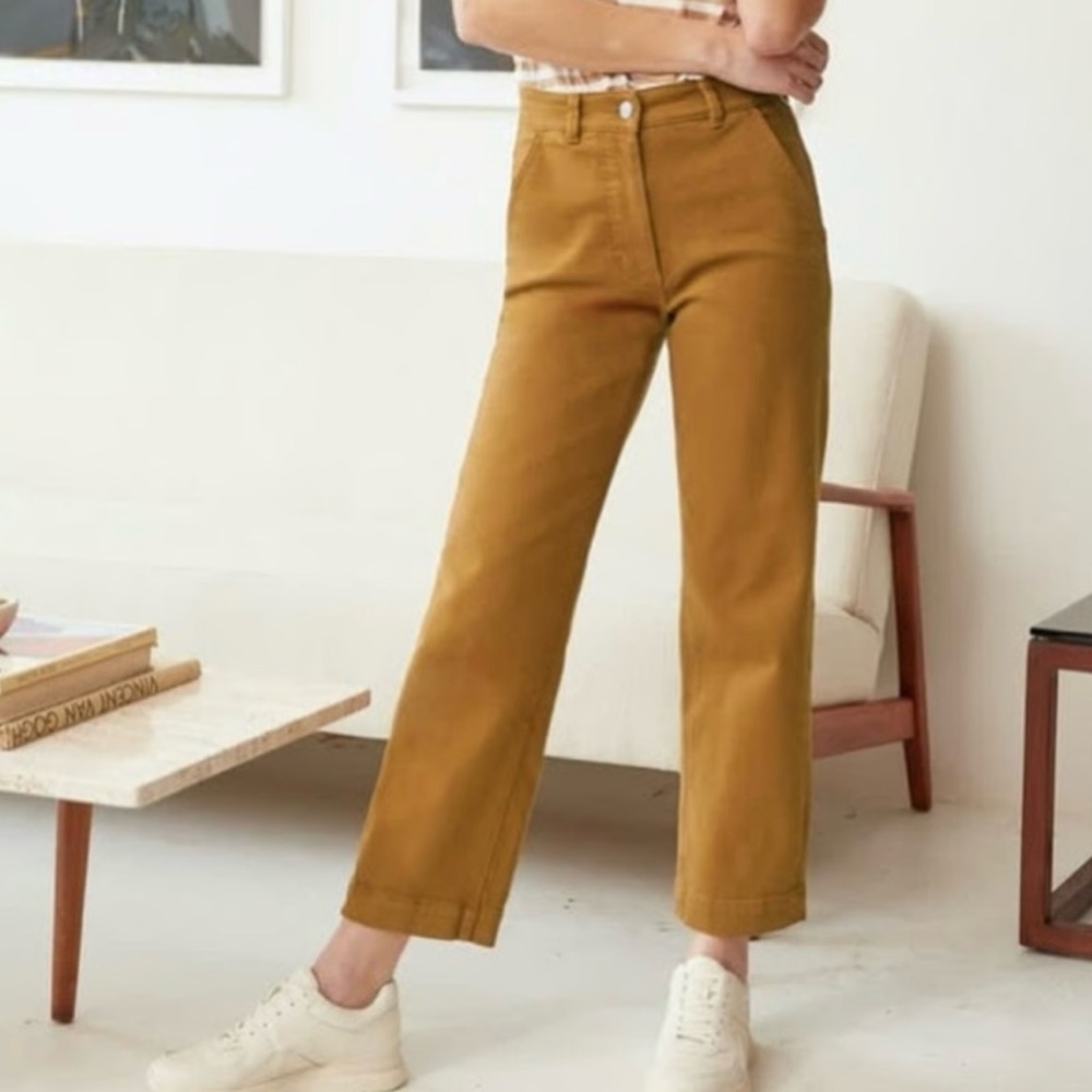 Everlane The Straight Leg Crop Pant 2